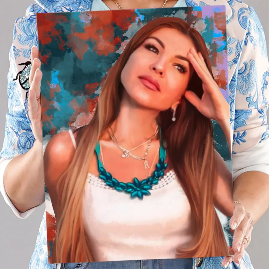 Классический женский портрет по фото