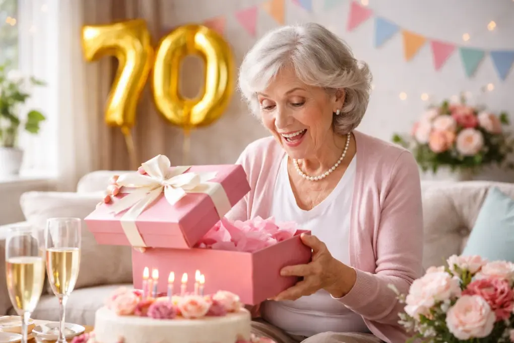 Необычные подарки на 70-летие женщине