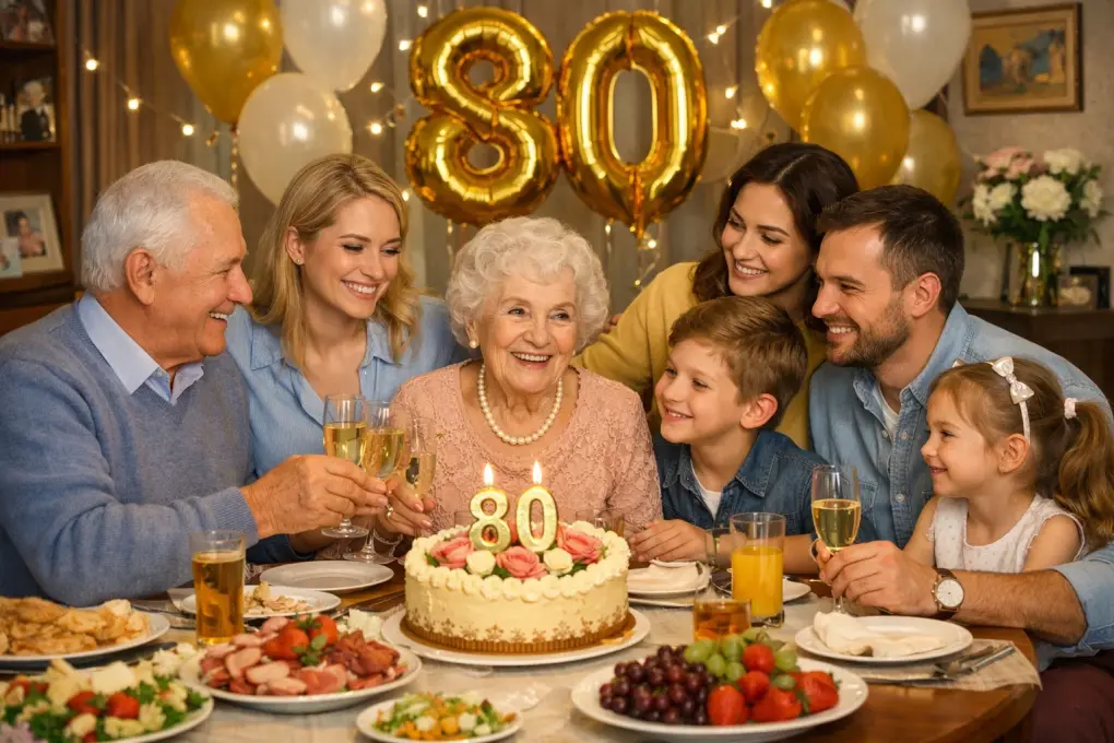 Сценарий дня рождения 80 лет