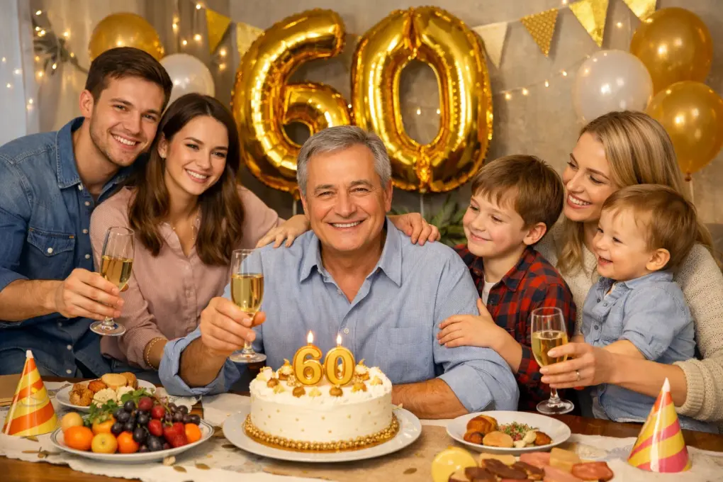 Сценарий юбилея 60 лет в домашних условиях