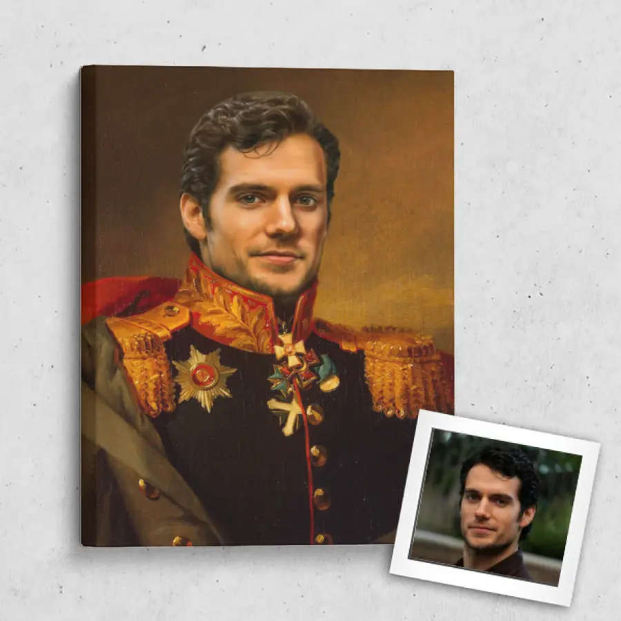 Портрет по фото *Генерал*