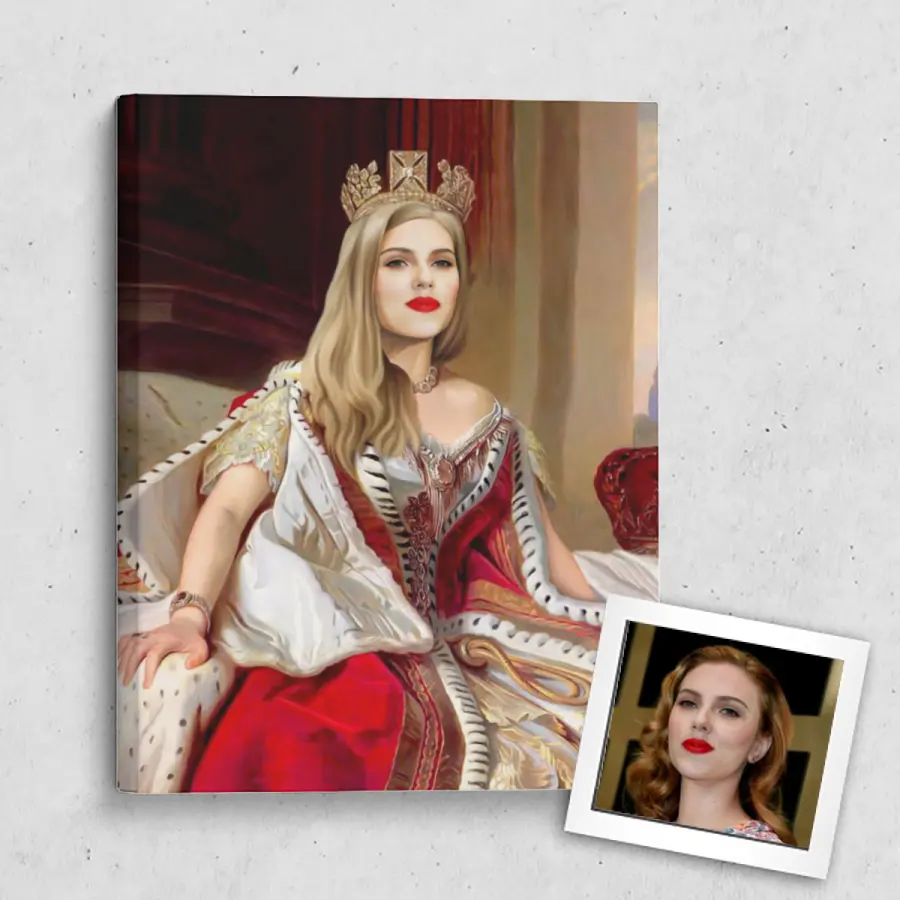 Портрет по фото *Повелительница*