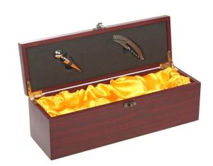 Винный набор - кофр для бутылки на 2 предмета