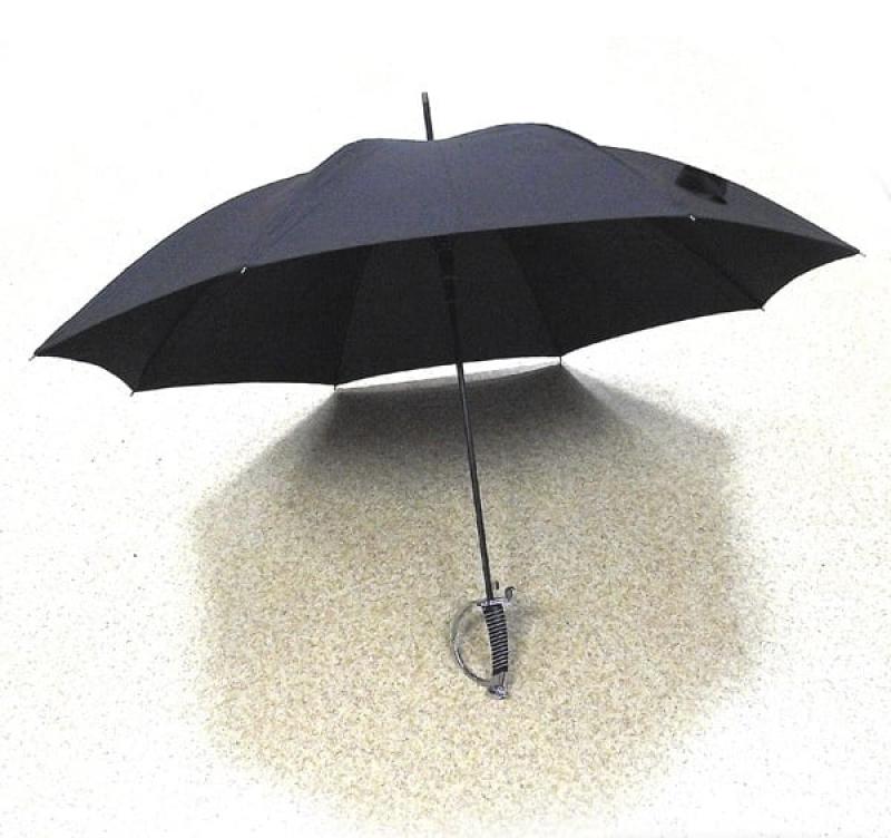 Складной оригинальный зонт *Сабля*