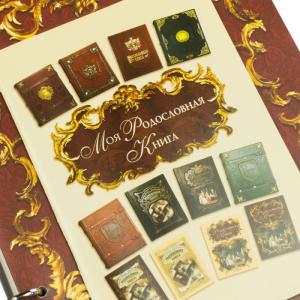 Родословная книга в мешке из замши