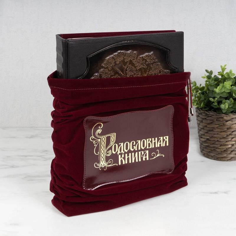 Родословная книга в мешке из замши
