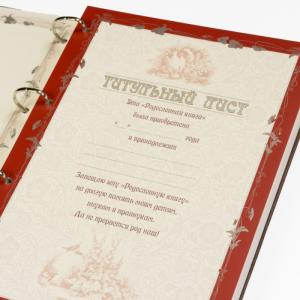 Родословная книга *Ретро*