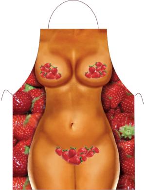 Прикольный фартук *Клубничка*