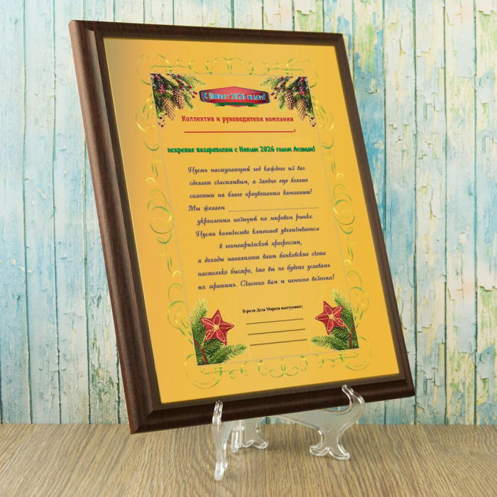 Подарочный диплом 