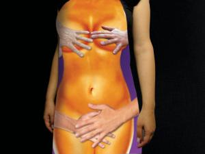 Прикольный фартук *Уберите руки*