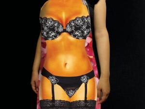 Прикольный фартук *В нижнем белье*