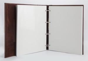 Классический фотоальбом (натуральная кожа)