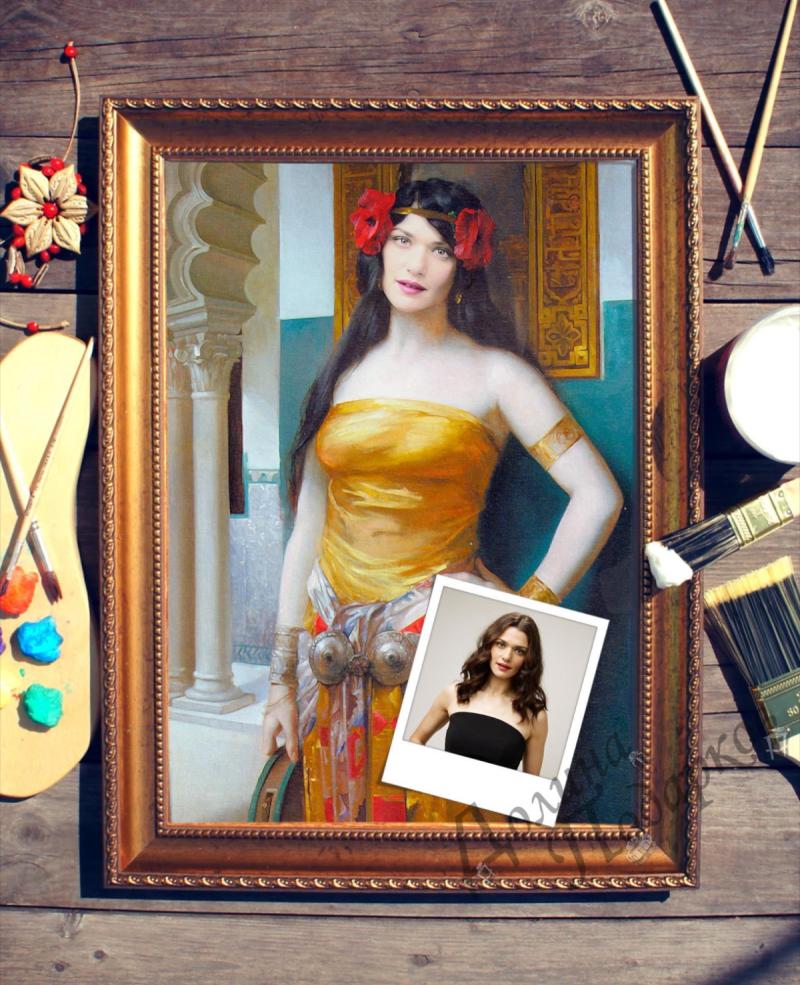 Портрет по фото *Арабская красавица*