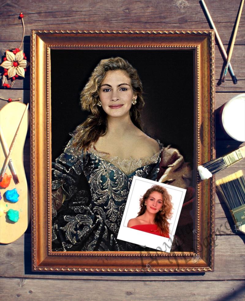 Портрет по фото *Княгиня Екатерина*