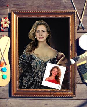 Портрет по фото *Княгиня Екатерина*