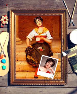 Портрет по фото *Письмо*