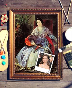 Портрет по фото *Портрет княгини*