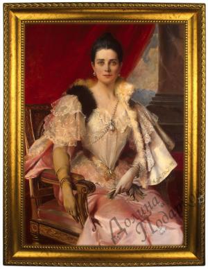 Портрет по фото *Княгиня Юсупова*