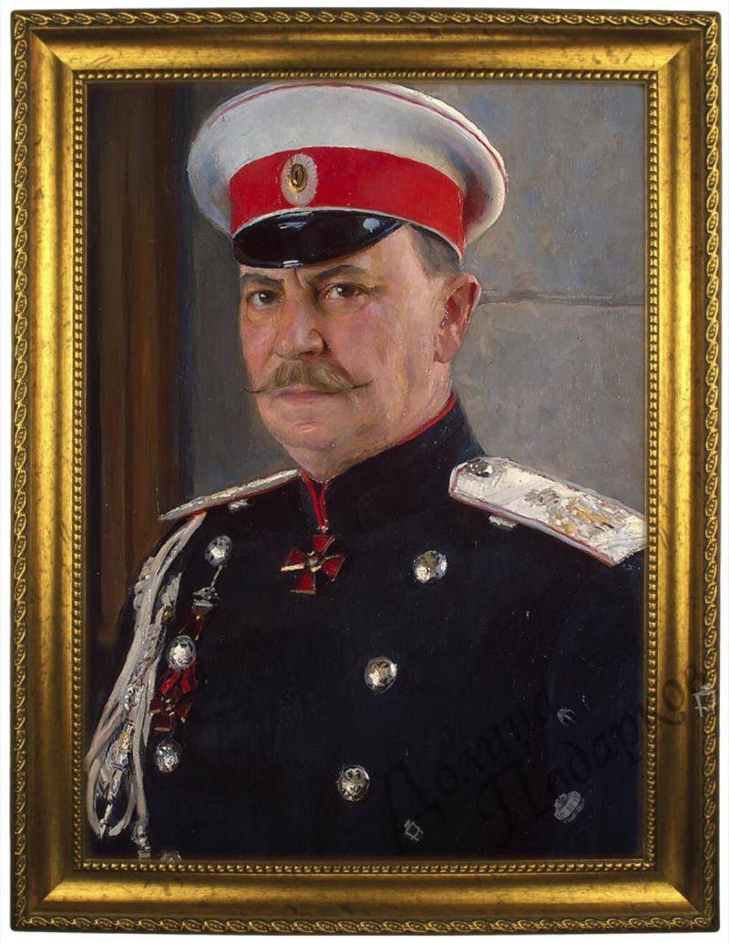 Портрет по фото *Генерал-лейтенант*