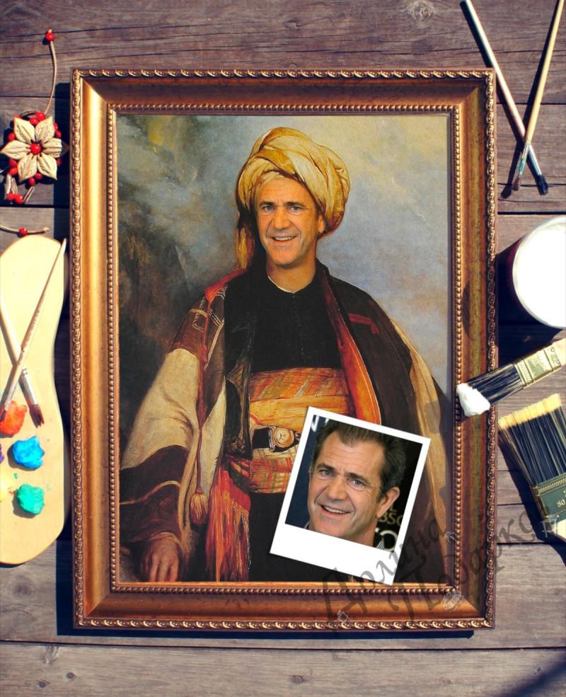 Портрет по фото *Эсквайр*