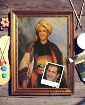 Портрет по фото *Эсквайр*