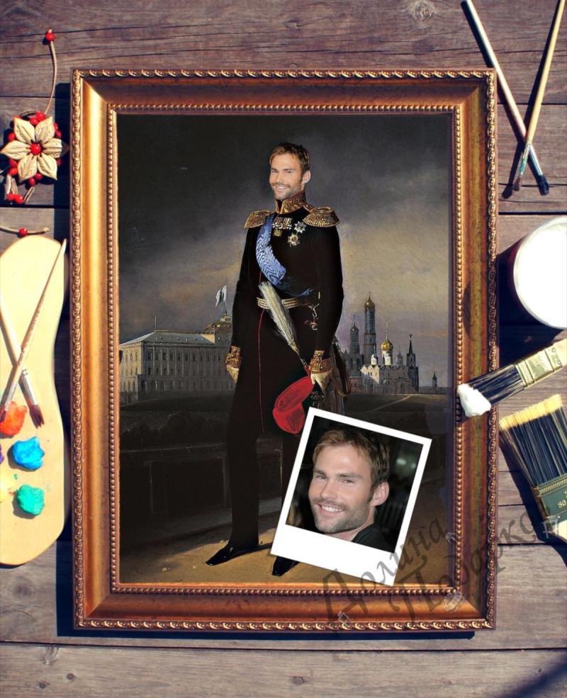 Портрет по фото *Великий князь*