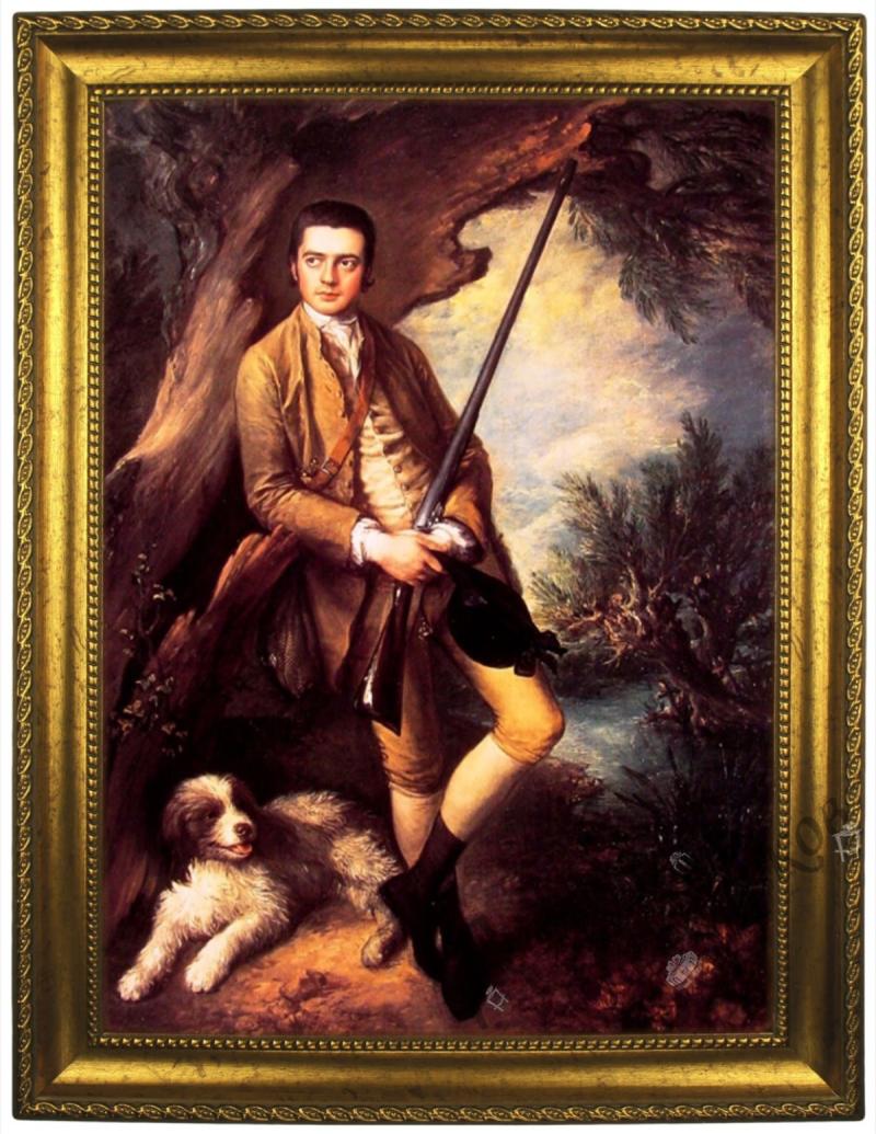 Портрет по фото *Охотник с ружьем*