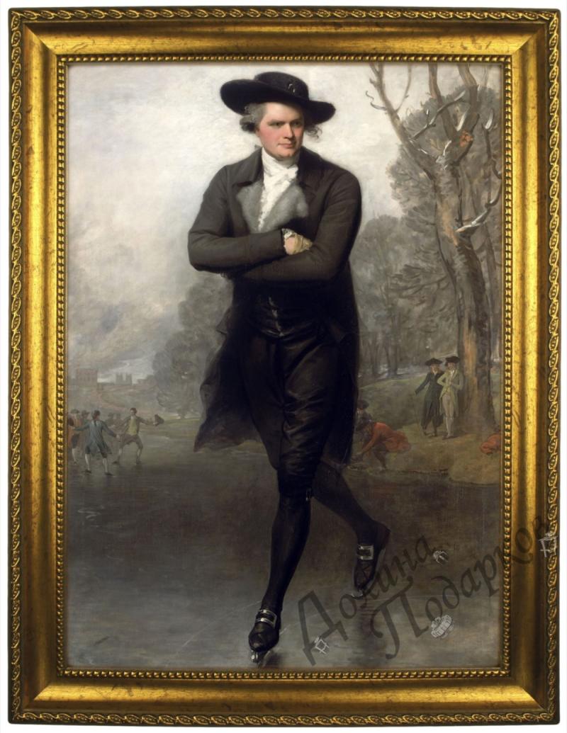 Портрет по фото *На коньках*