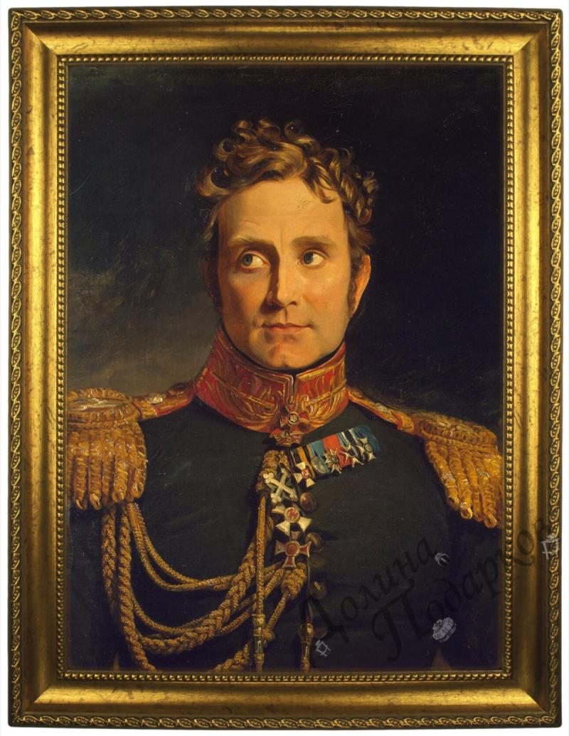 Портрет по фото *Генерал-адъютант*