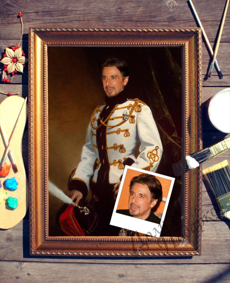 Портрет по фото *Корнет*