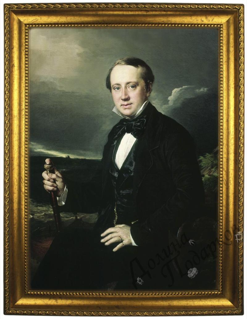 Портрет по фото *Мужчина на берегу*