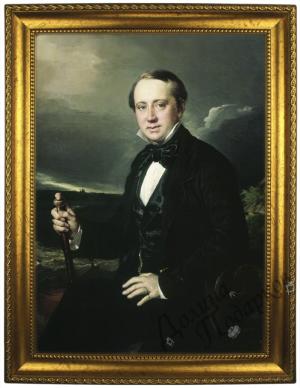 Портрет по фото *Мужчина на берегу*