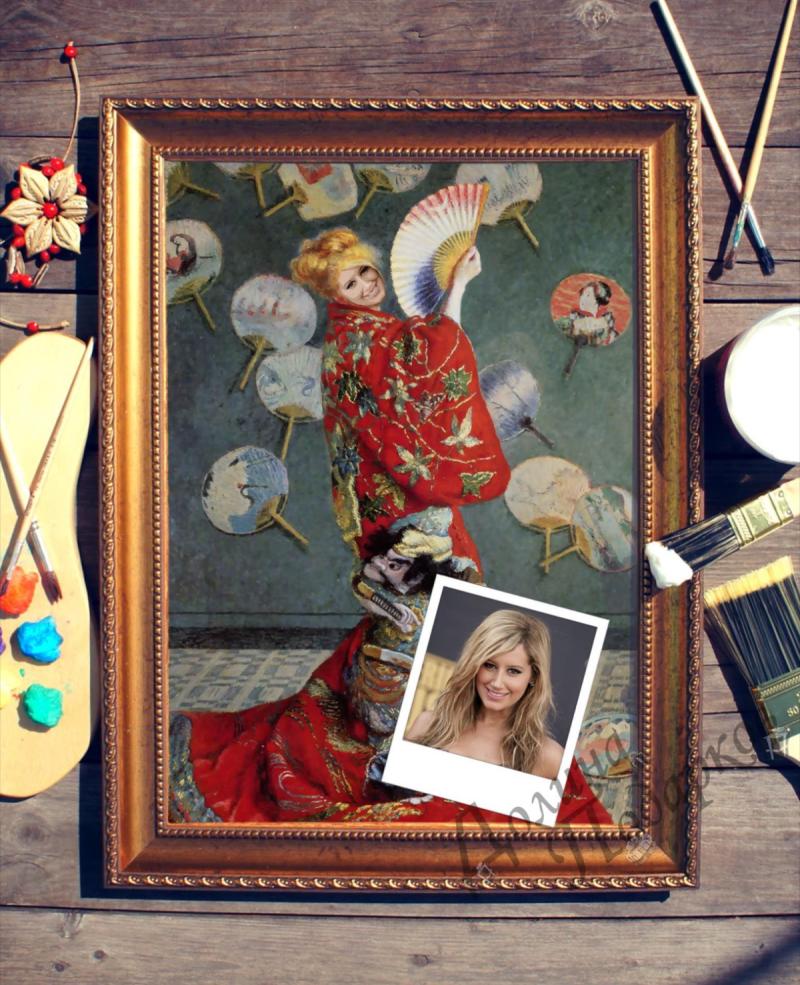 Портрет по фото *Восточные мотивы*