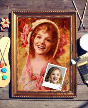 Портрет по фото *Радость*