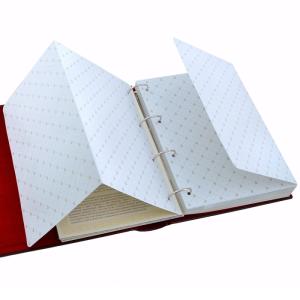 Большая семейная книга-альбом (коричневая кожа)