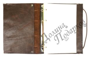 Блокнот (натуральная кожа)
