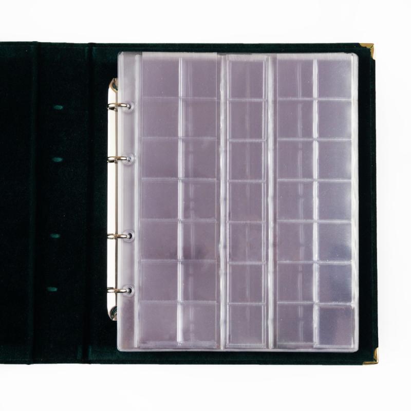 Альбом для монет (бархат)