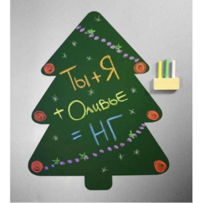 Магнитно-грифельная доска Ёлка