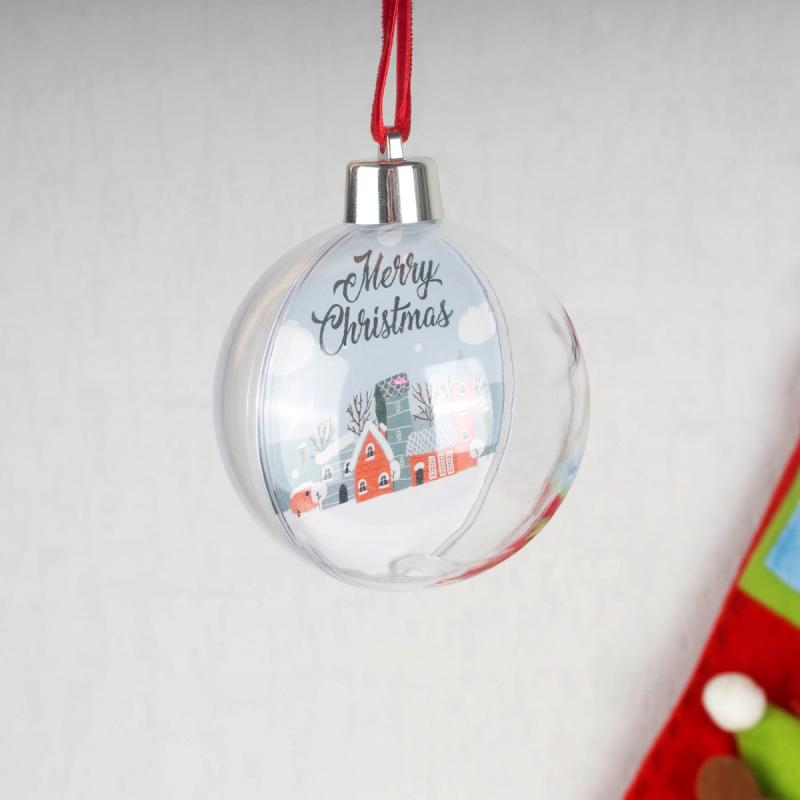 Елочный шар с фотографией