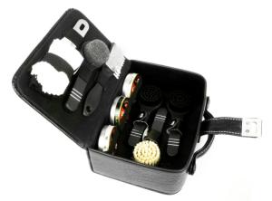 Большой набор для ухода за обувью с гравировкой