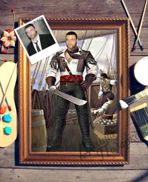 Портрет по фото *На палубе*