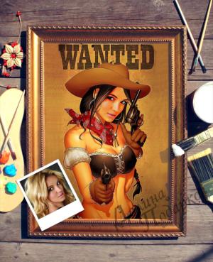 Портрет по фото *Wanted*