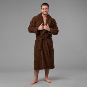 Мужской халат с вышивкой 