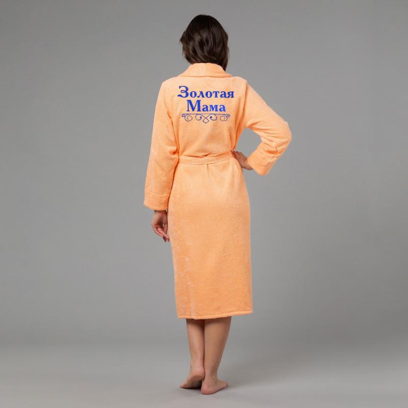 Женский халат с вышивкой 