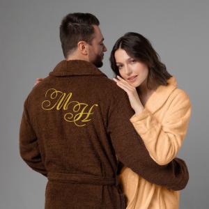 Комплект халатов с вышивкой 