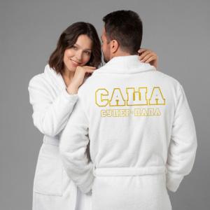 Комплект халатов с вышивкой 