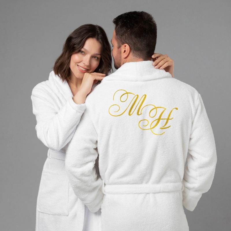 Комплект халатов с вышивкой 