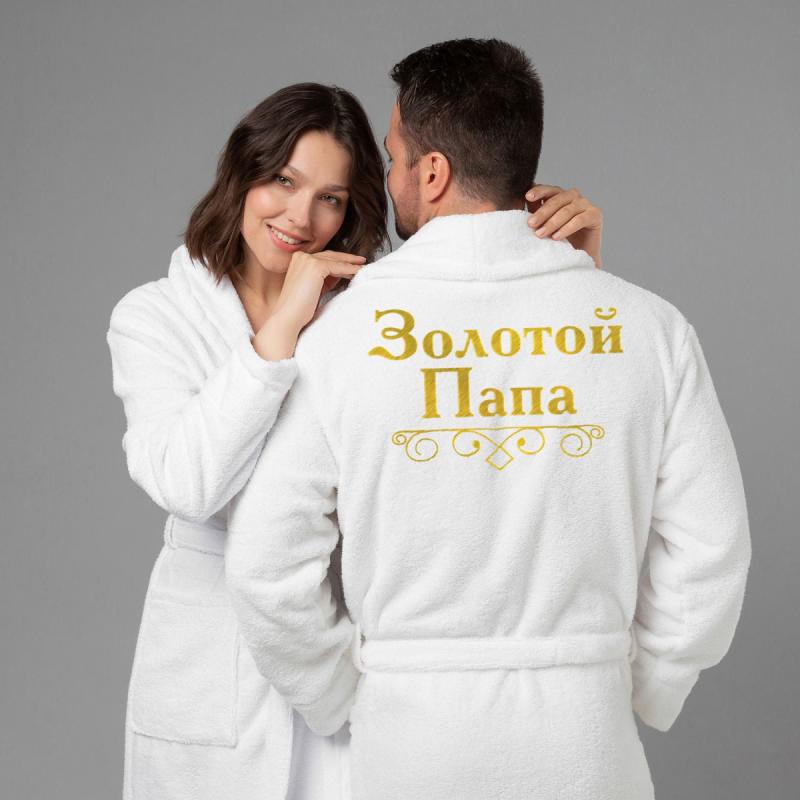 Комплект халатов с вышивкой 