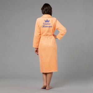 Женский халат с вышивкой 