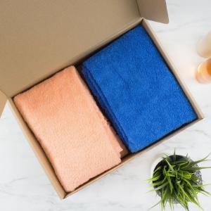 Комплект полотенец с вышивкой «Влюбленные» (цветные)